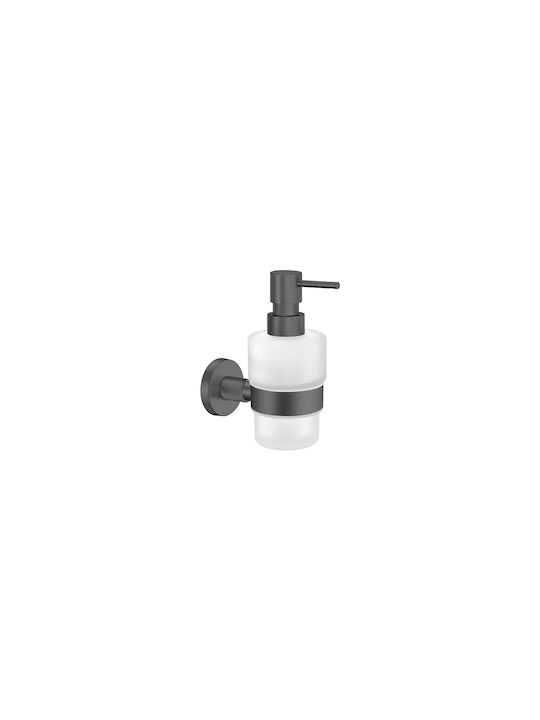 Sanco Dorian Επιτοίχιο Dispenser Γυάλινο Καφέ