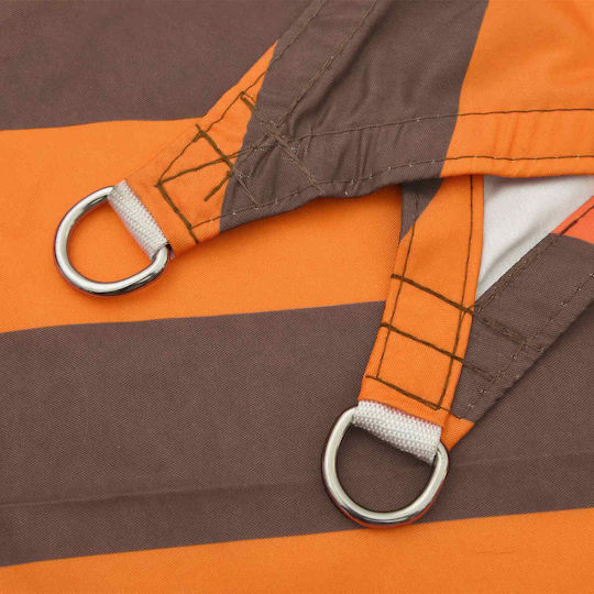 vidaXL Rectangular Orange Shade Sail 3x4m