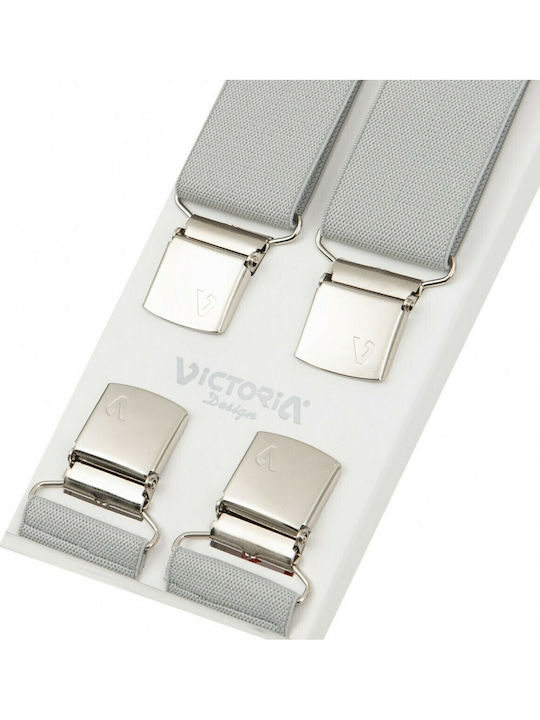 Victoria Suspenders Monochrome Gray Victoria Suspenders Monochrome Gray