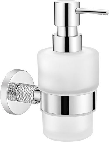 Sanco Dorian Wandmontierter Spender Glas Grau