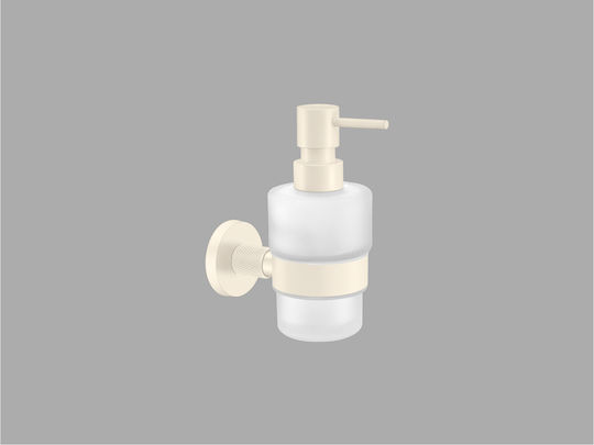 Sanco Dorian Wandmontierter Spender Glas Grau