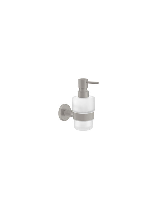 Sanco Dorian 121322-A03 Wall Mounted Glass Silver Dispenser
