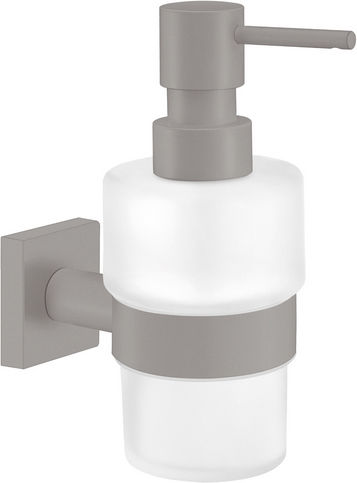 Sanco Iconic Wandmontierter Spender Glas Braun