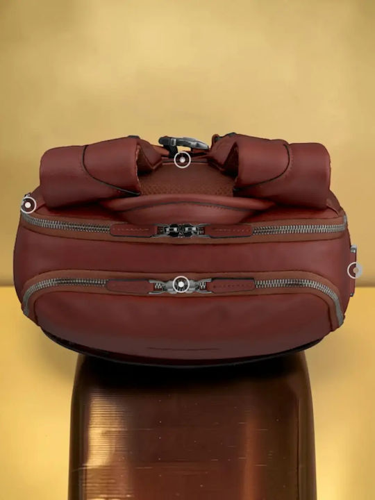 Piquadro Backpack 21lt Tabac Brown