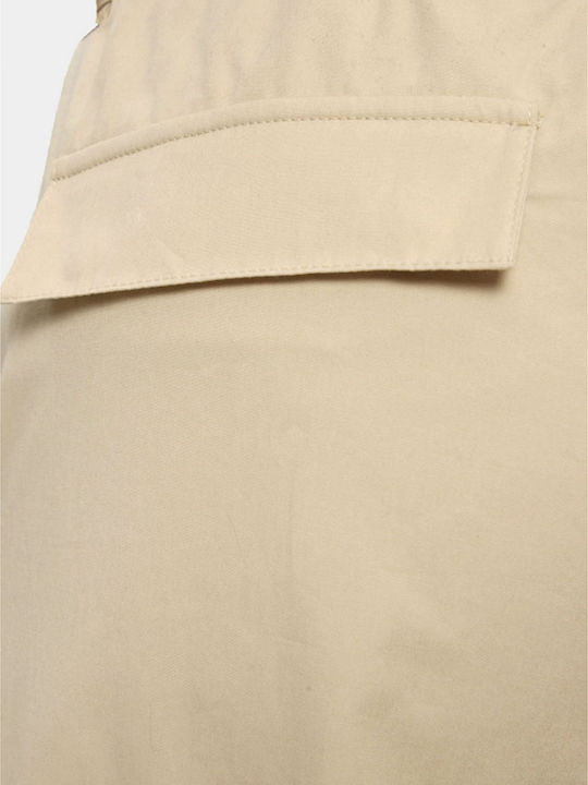 Logo Men's Chino Shorts Beige