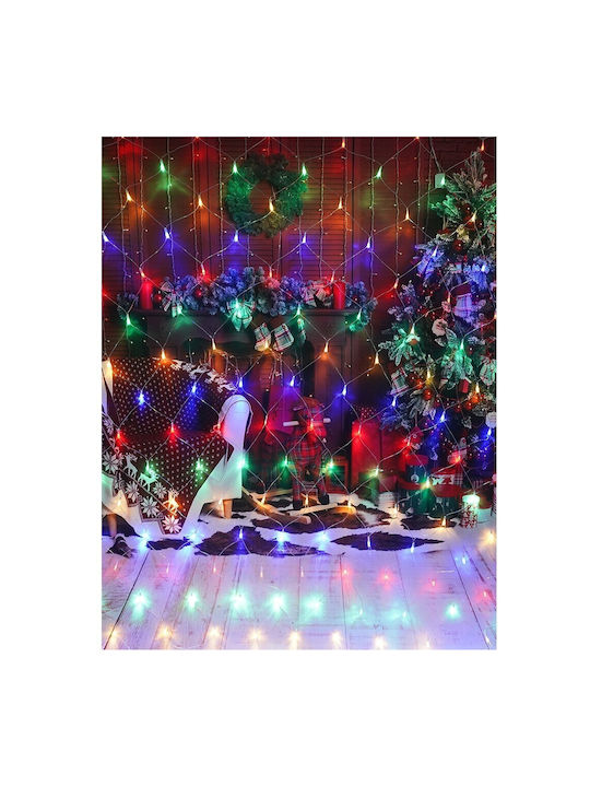 120 Λαμπάκια LED Δίχτυ 1.5μ. x 150εκ. RGB 120 Λαμπάκια LED Δίχτυ 1.5μ. x 150εκ. RGB