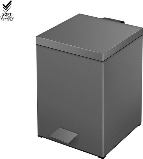 Sanco Metallisches Badezimmerkorb Soft Close 5lt