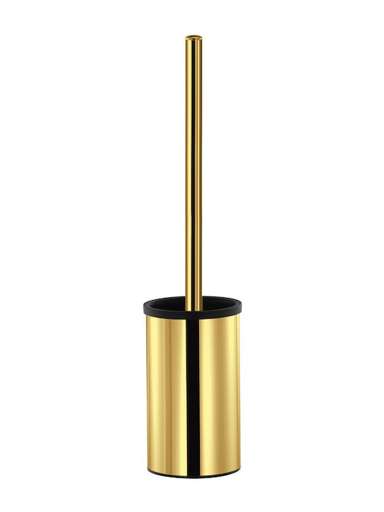 Sanco Metallic Gold Bathroom Toilet Brush