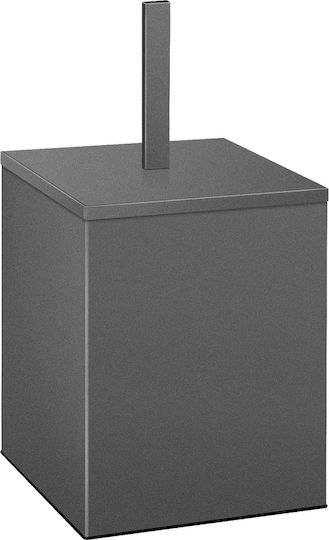 Sanco Inox Badezimmer Mülleimer 5lt Silber