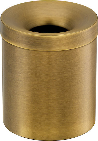 Sanco Metallic Bathroom Bin 5lt Gold