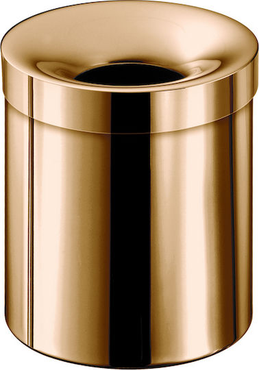 Sanco Metallic Bathroom Bin 5lt Gold