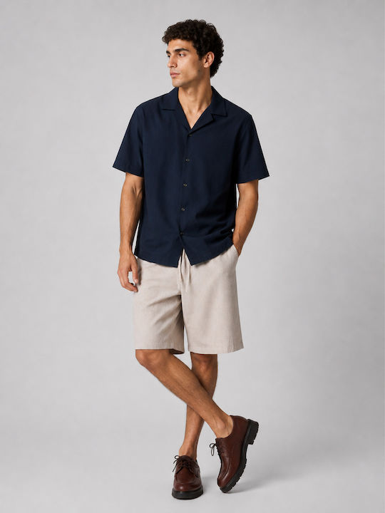 Jack & Jones Resort Βαμβακερό Πουκάμισο Navy Blazer