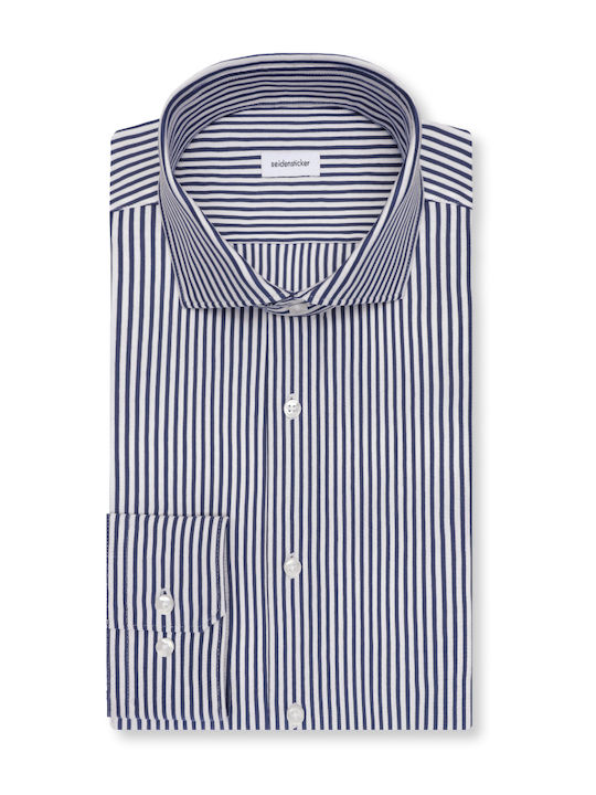 Long Sleeve Shirt in Narrow Fit Gray