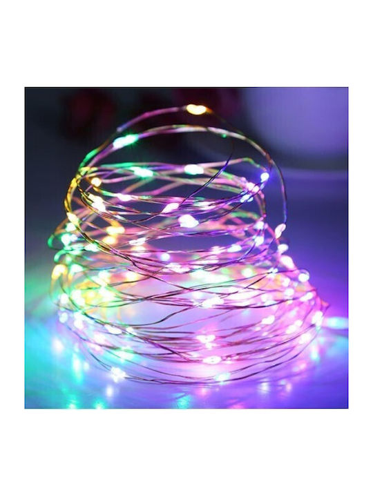 150 LED-Lichter 15m RGB USB in Reihe
