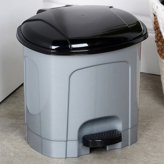 Orion Plastic Bathroom Bin 3l Gray