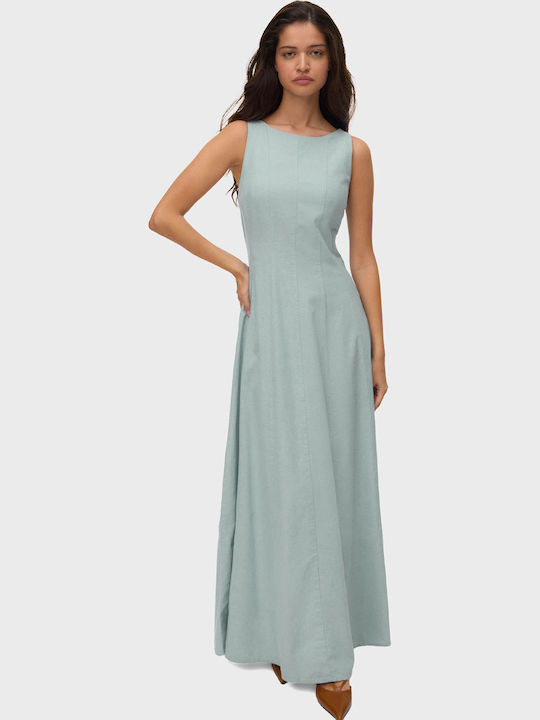 Maxi Dress for Wedding - Christening Pale Green