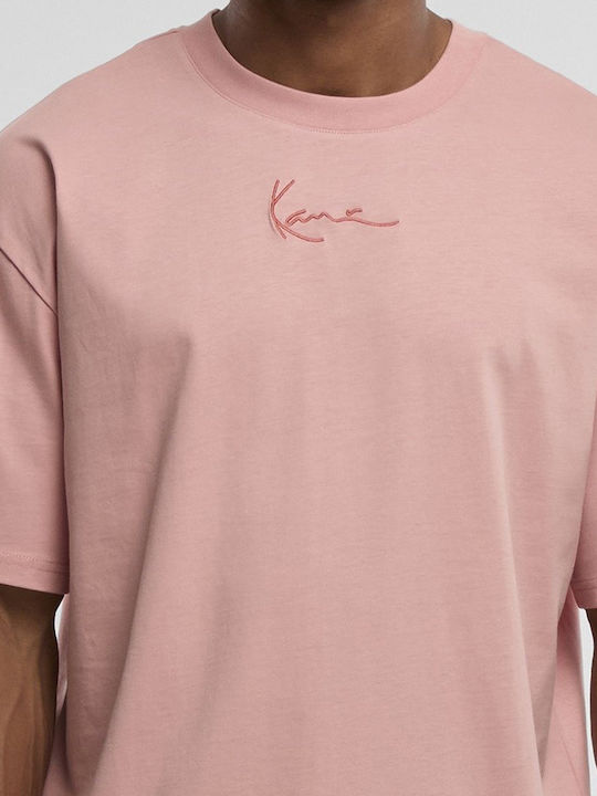 Small Signature T-shirt Pink KM-TE011-061-14