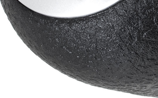 Peugeot 306 Gear Shift Knob Black + Silver Black Diagram
