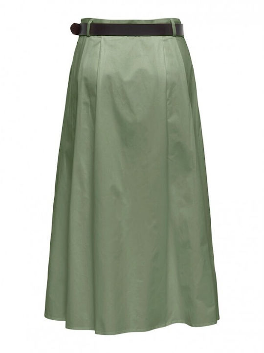 Maxi Φούστα Oil Green