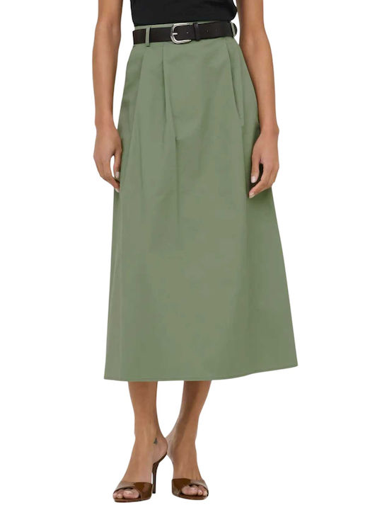 Maxi Φούστα Oil Green
