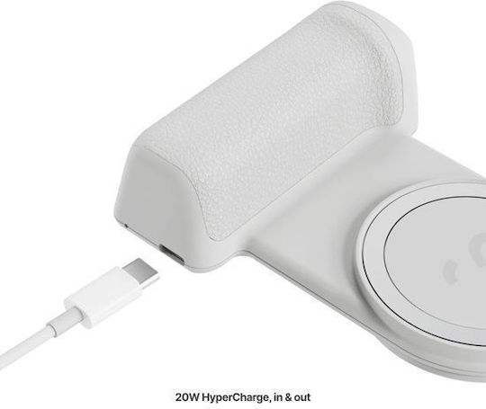 Shiftcam SnapGrip Pro MagSafe Power Bank 5000mAh 20W Power Delivery Μπεζ
