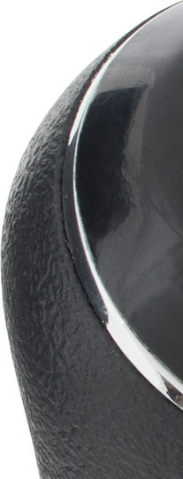 Vw Golf Vi 08-13 Black Gear Shift Knob + 6-speed Gaiter