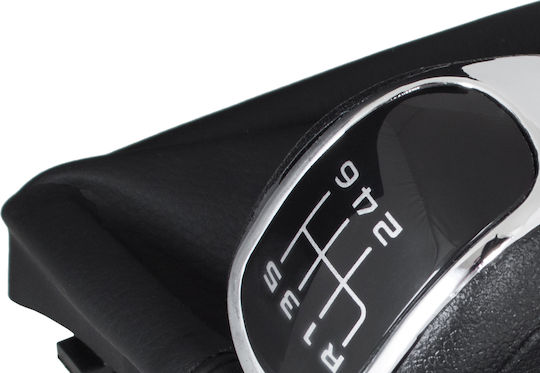 Skoda Superb II 08-12 Auto Schaltknopf + Schaltknaufrahmen 6-Gang