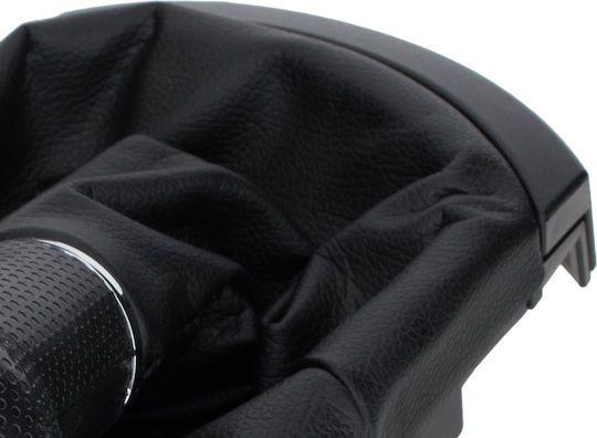Sitz Ibiza III 02-09 Schwarzer Auto Schaltknopf + Gaiter Rahmen 5 Gänge