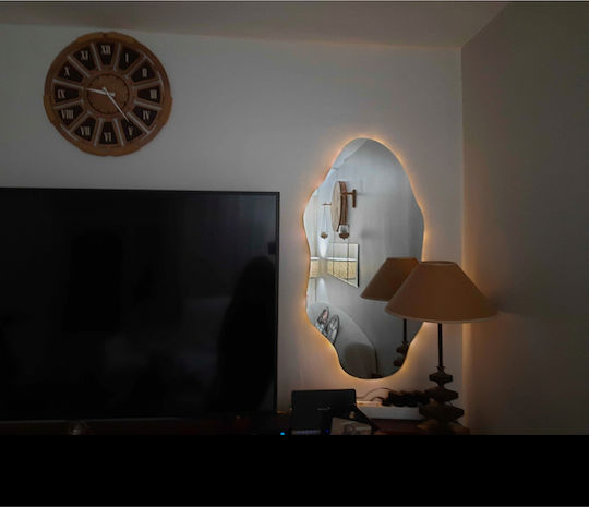 SteweHome STE-004693-P4693 Καθρέπτης & LED Φωτισμό 90x50cm SteweHome STE-004693-P4693 Καθρέπτης & LED Φωτισμό 90x50cm