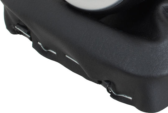 Seat Alhambra 00-10 Black Gear Shift Knob + 5-speed Boot Black Frame