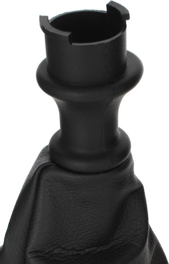 Opel Vivaro B 14-19 Gear Shift Knob Black Chrome + Black Gaiters Chrome Frame 6 Speeds