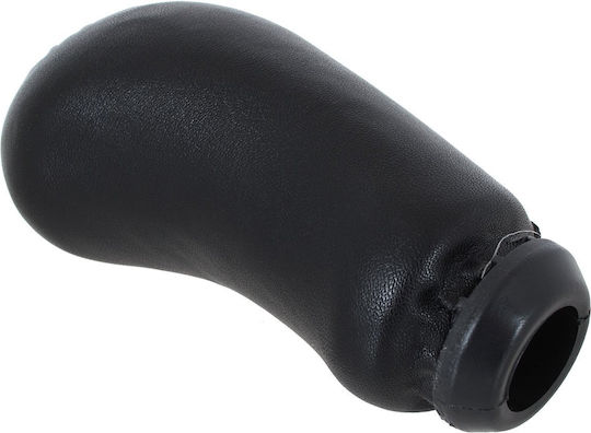 Renault Clio II 98-05 5-Gang Schwarzes Leder + Chrom Schaltknopf