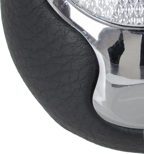Alfa Romeo Mito 2008 Black Eco Leather + Chrome 6 Speed Gear Shift Knob