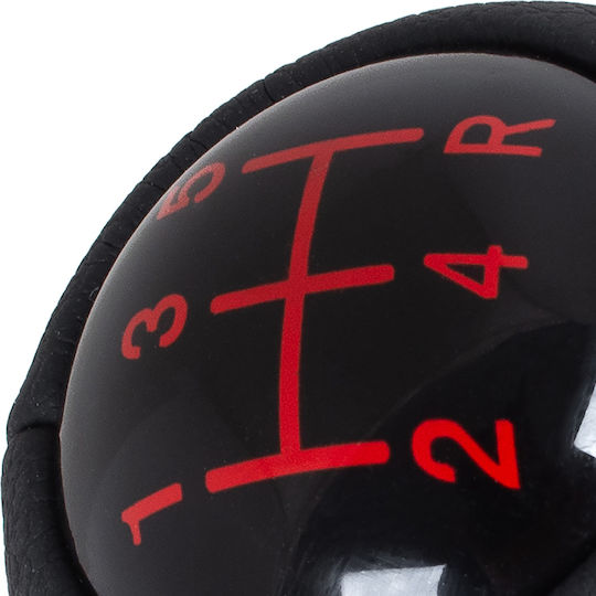 Kia Picanto Ii 11-17 Gear Shift Knob Black + Silver 5 Speeds