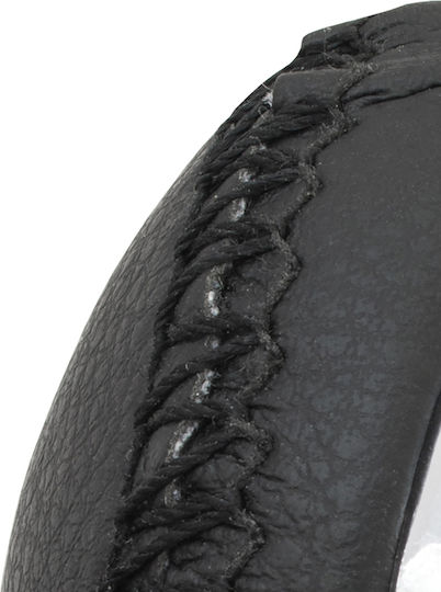 Mazda 3 Bk 03-08 Черна Кожена Ръкохватка За Смяна На Предавките С 6 Скорости