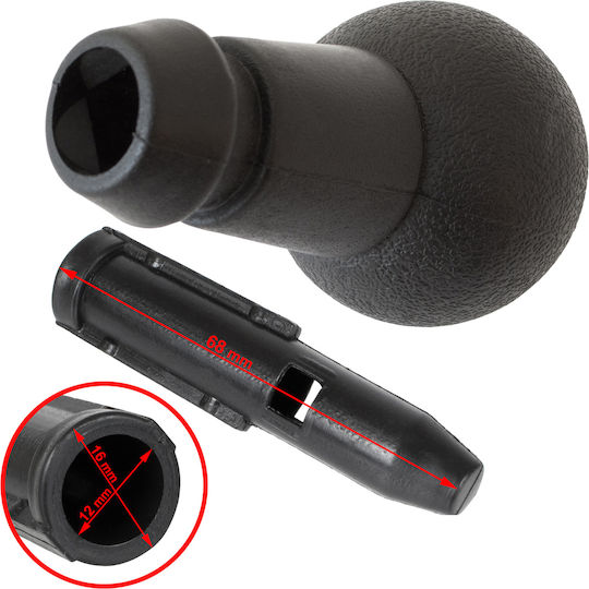 Citroen C4 Gear Shift Knob + Adapter Shift Lever Knob Adapter 2 Pcs Set