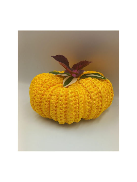 Aristourgimata Handmade Настолно Щастие За Дома Тиква Жълта От Текстил 60см