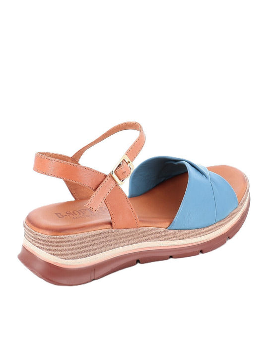 Summer Women's Platforms Blue 259/104-3915_BLUE