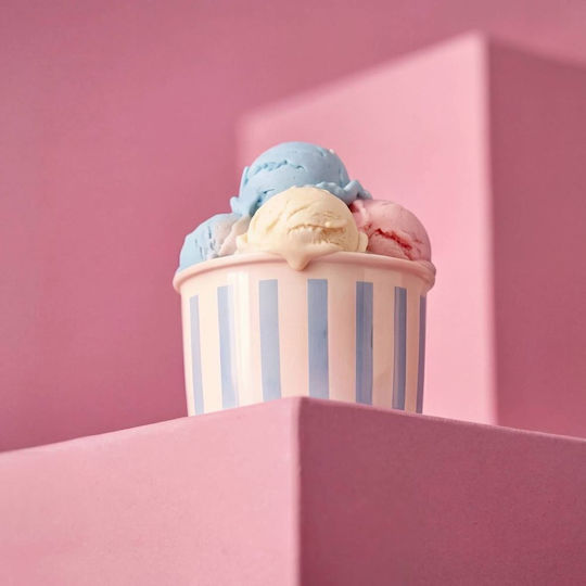 Butlers Gelato Μπωλ Σερβιρίσματος Παγωτού Στρογγυλό από Πορσελάνη Λευκό με Διάμετρο 8εκ.