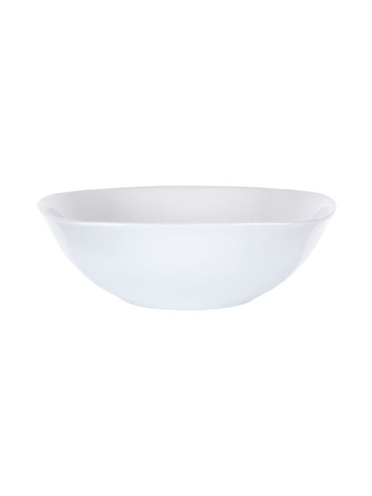 Orion Servierschale Platz Glas Weiß 15x15cm
