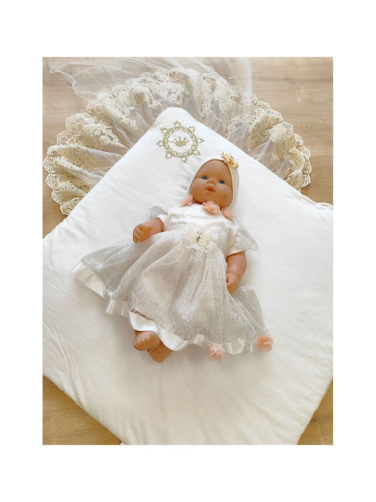 SteweHome Nursery Swaddling Cotton Brown Blanket 100x100cm