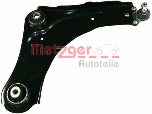 Wheel Suspension Arm Metzger 58070802
