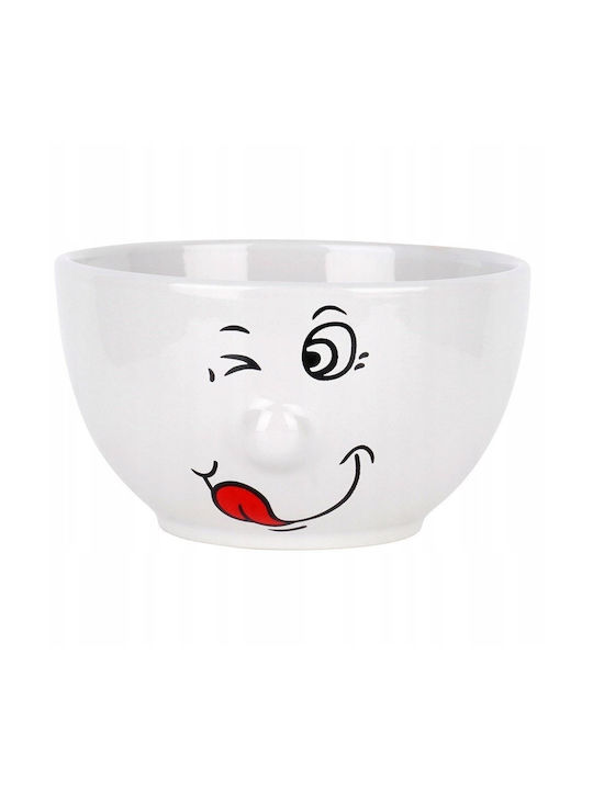 Siaki Collection Μπωλ Σερβιρίσματος Στρογγυλό Κεραμικό Λευκό με Διάμετρο 13.5εκ. 6τμχ