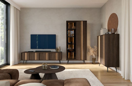 Буфет Amaro от Дърво и Метал L_AMARO_К183 Орех 183x83x40см