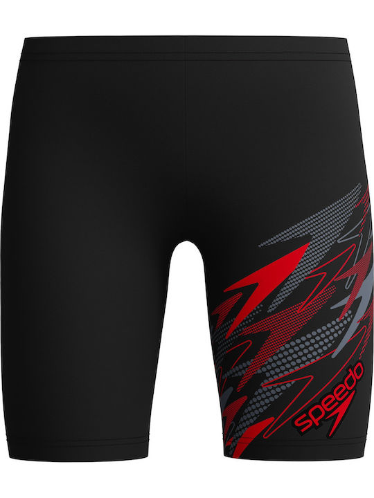 Speedo Medley Logo Παιδικό Μαγιό Jammer Black/red