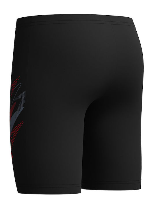 Speedo Medley Logo Παιδικό Μαγιό Jammer Black/red