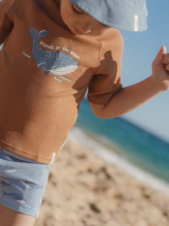 Little Dutch Kids Swimwear Rashguard Light Blue