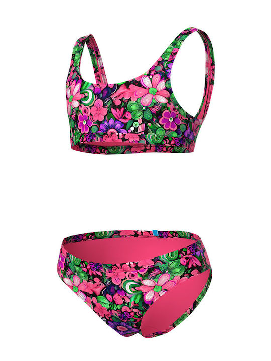 Arena Water Kinder Badebekleidung Bikini Mit Langen Ärmeln Multi