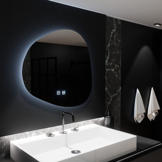 Alista Home Καθρέπτης Led Αφής 60x60cm Μπεζ Alista Home Καθρέπτης Led Αφής 60x60cm Μπεζ