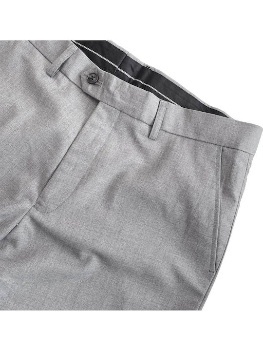 Suit Trousers in Relaxed Fit Gray